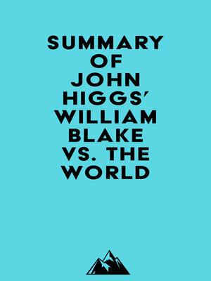 cover image of Summary of John Higgs' William Blake vs. the World
